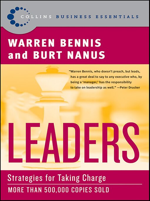 Title details for Leaders by Warren Bennis - Available